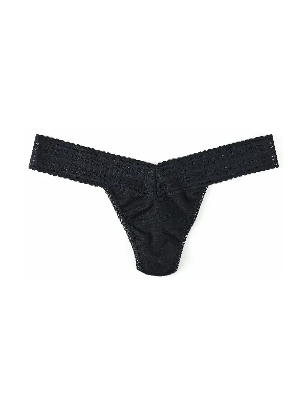 Exclusive Access DreamEase® Low Rise Thong Black