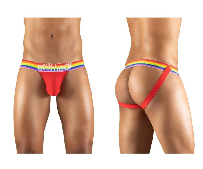 Epic Value ErgoWear EW1118 MAX XV PRIDE Jockstrap Color Red