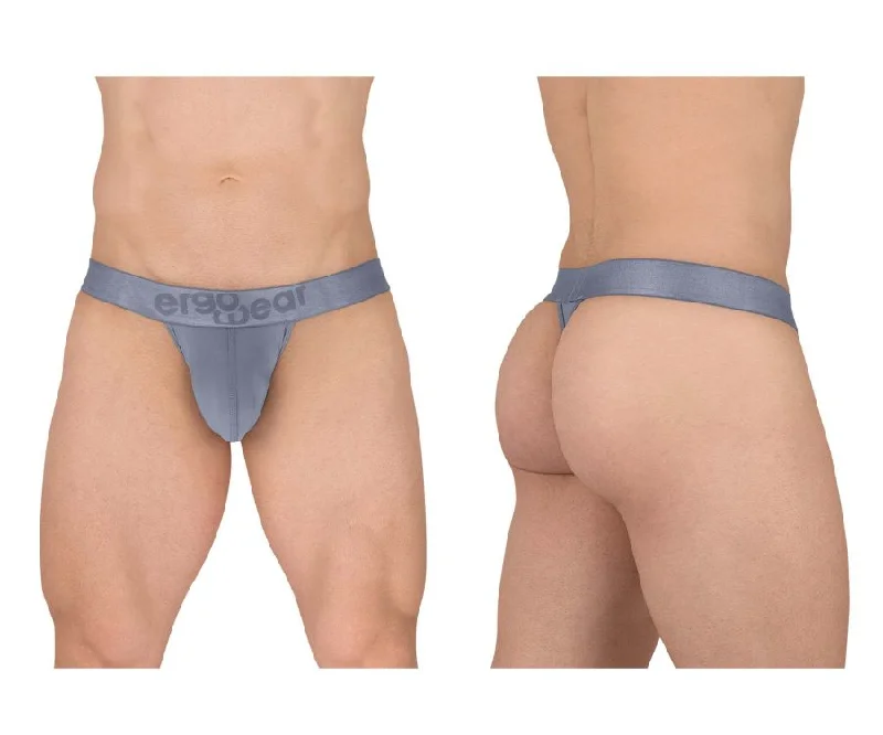 Steals and Deals ErgoWear EW1629 MAX XX G-String Color Blue Fog