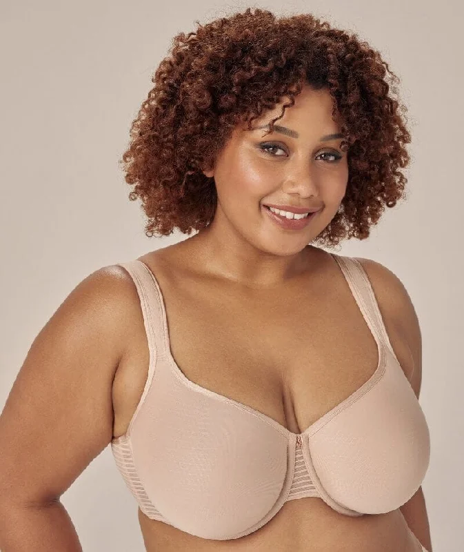 Factory Direct Sale Fayreform Perfect Lines Contour Bra - Latte