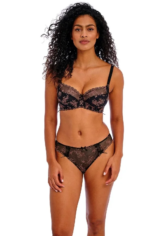 Weekend Steals Await Offbeat Decadence Brazilian Panty Black AA402571BLK