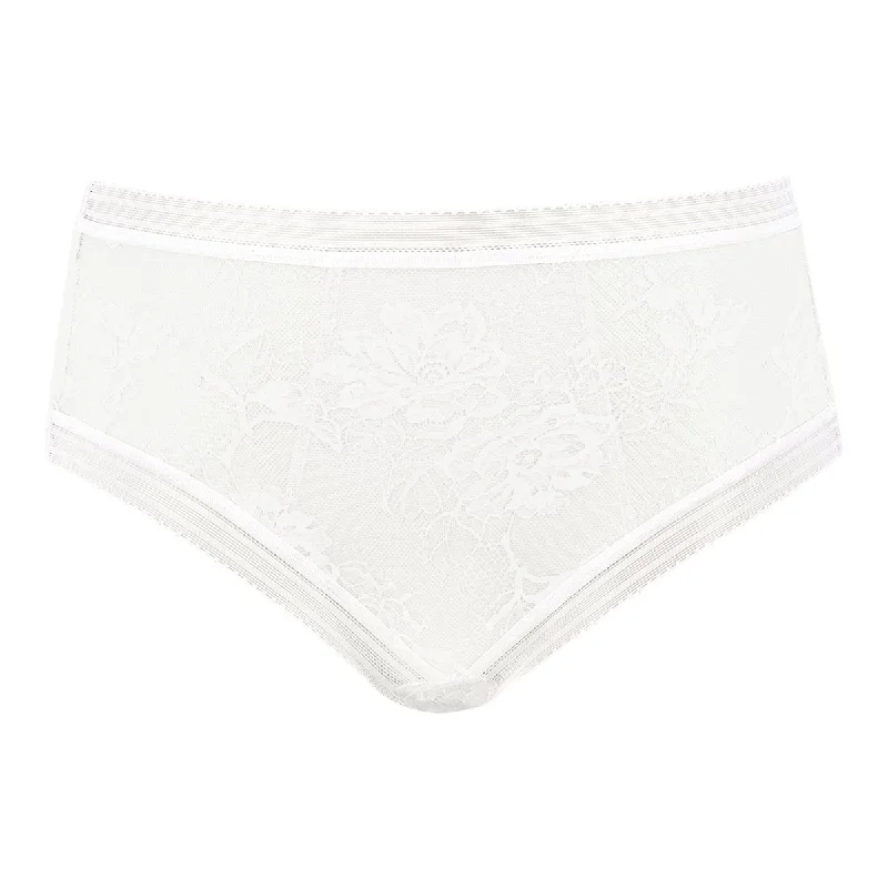 Weekend Discounts to Snag Fusion Lace White Brief FL102350