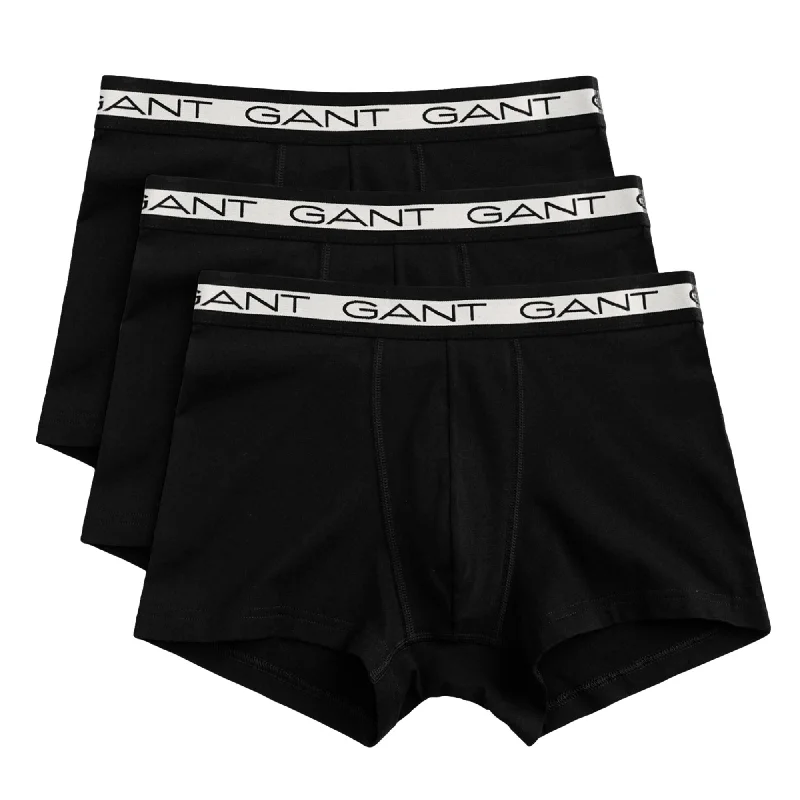 Overstock GANT Core Trunk 3 Pack - Black