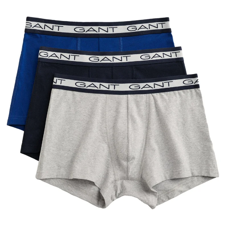 Deal Mania GANT Core Trunk 3 Pack - Light Grey Melange