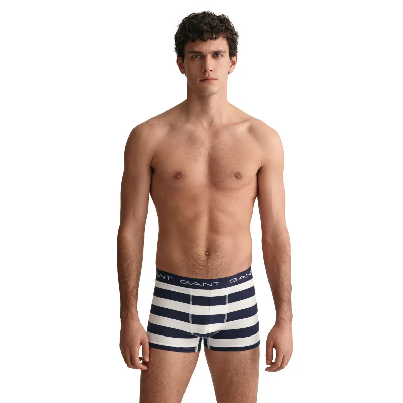 Don't Wait GANT Stripe Trunk 3 Pack - Evening Blue