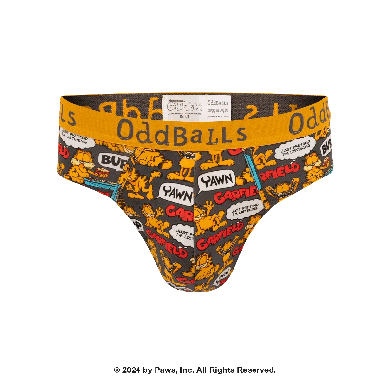 Weekend Steals Await Garfield Grey - Mens Briefs