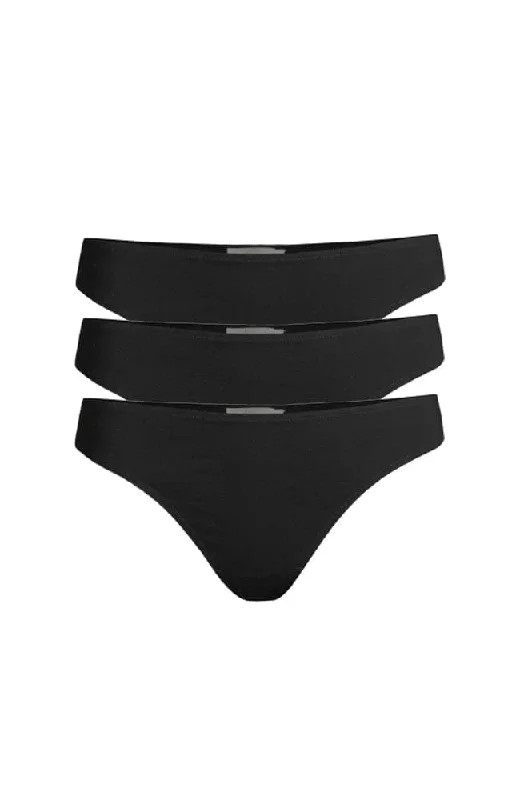 Weekend Offers That Delight Genny Organic Pima Cotton Thong 3 Pack