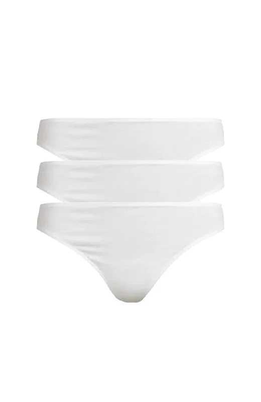 Weekend Specials to Grab Genny Organic Pima Cotton Thong 3 Pack