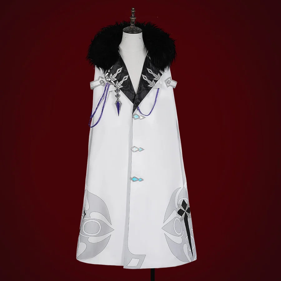 Weekend Savings Delight Genshin Impact Fatui Harbinger Pantalone Cape Cosplay Costume C07578 A Weekend Savings Delight Genshin Impact Fatui Harbinger Pantalone Cape Cosplay Costume C07578 A