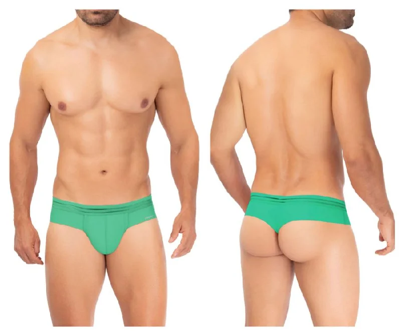 Steal Deal HAWAI 42348 Microfiber Thongs Color Green