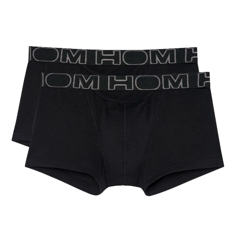 HOM Boxerlines #2 Boxer Briefs HO1 2 Pack - Black