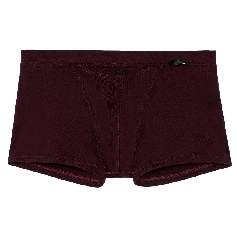 Hom Tencel Soft Boxer Brief - Bordeaux