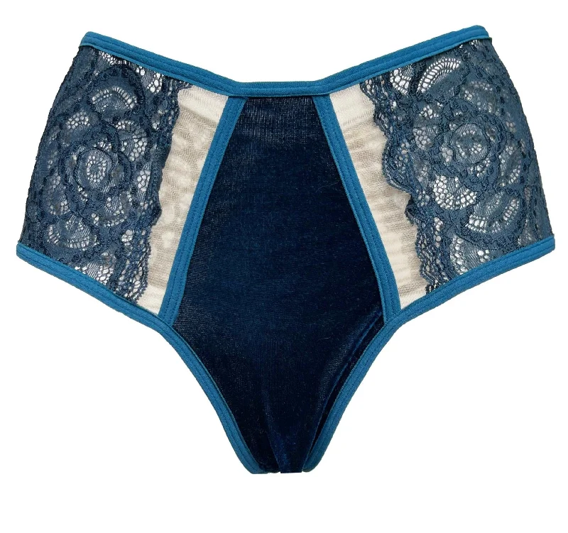 Super Savings Iris Tulle and Velvet Panties