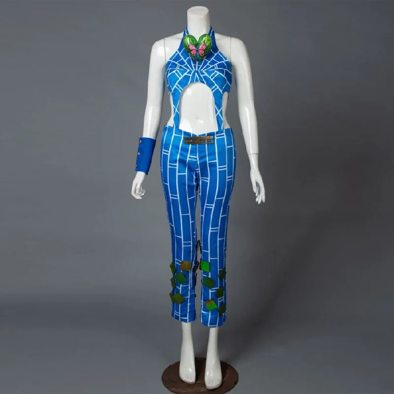 Closeout Deal JoJo's Bizarre Adventure Jolyne Cujoh Classic suit Cosplay Costume mp005689 Closeout Deal JoJo's Bizarre Adventure Jolyne Cujoh Classic suit Cosplay Costume mp005689