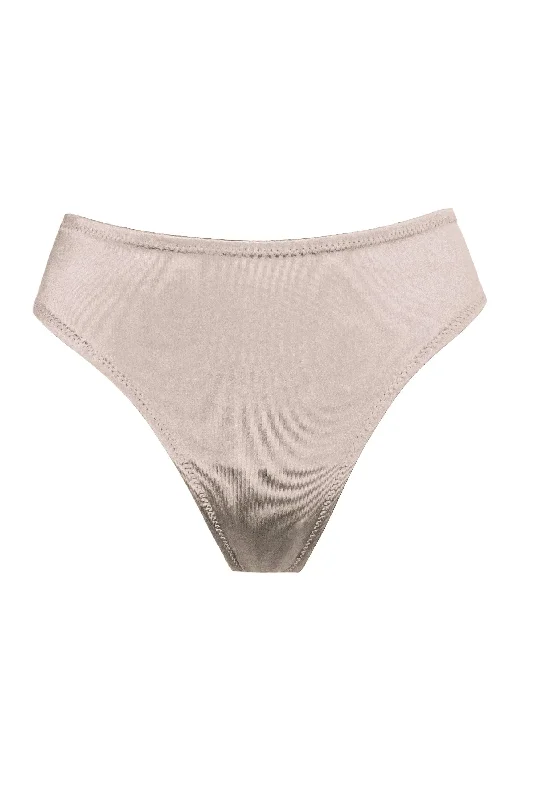 Joli Gloss pearl mid-waisted thongs