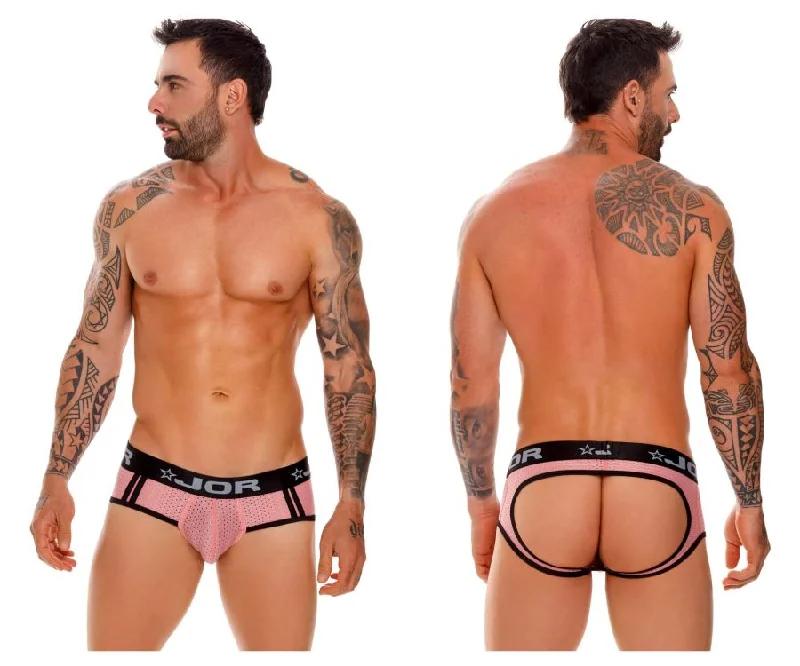Now or Never JOR 1636 Electro Jockstrap Color Pink