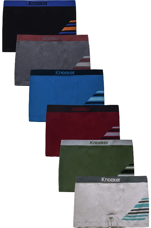 KNOCKER JUNIOR 'S SEAMLESS BOXER BRIEFS (JPS017)