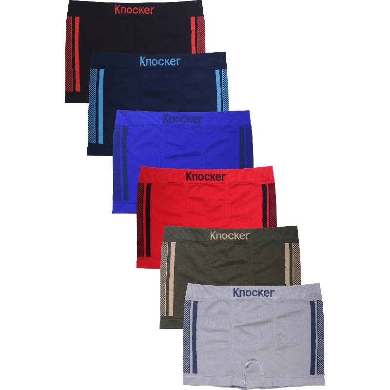 Weekend Discounts to Enjoy KNOCKER JUNIOR SEAMLESS BOXER BRIEFS (JPS018)