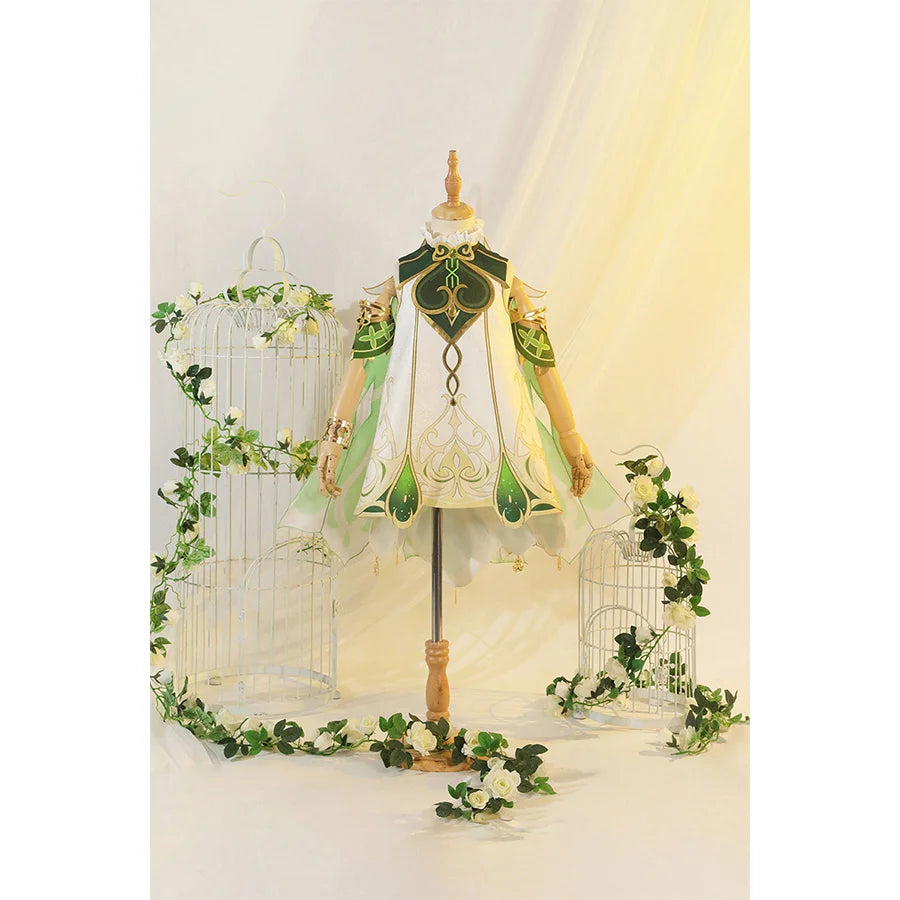 Time-Limited Offer KIDS Genshin Impact Nahida/Lesser Lord Kusanali Cosplay Costume Children’s wear C02945_kids  AA