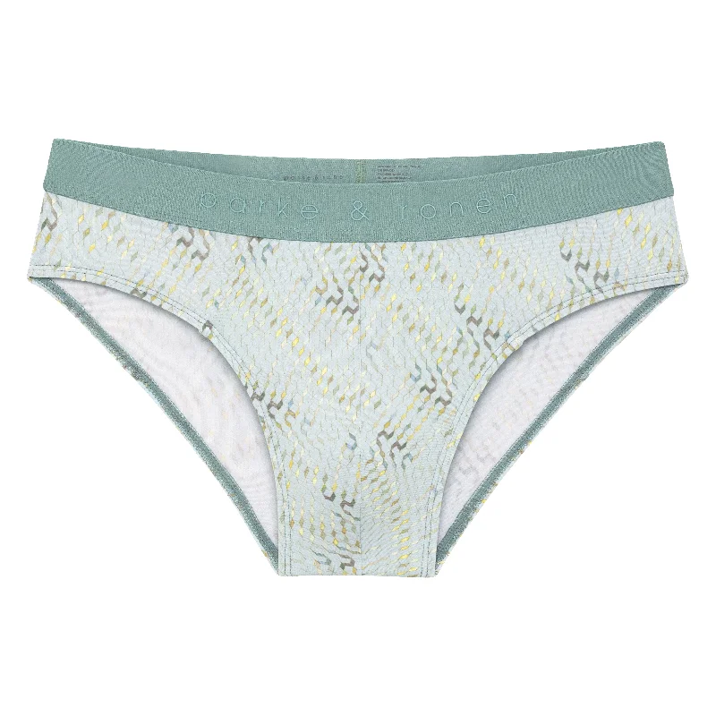 NEW ARRIVAL- Klee Aqua Printed Low Rise Brief