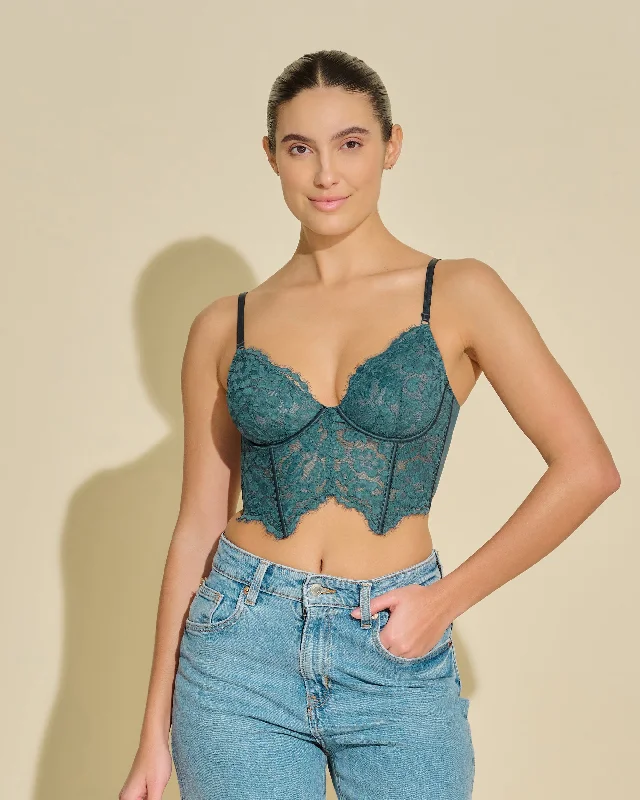 Super Deal Longline Underwire Bra