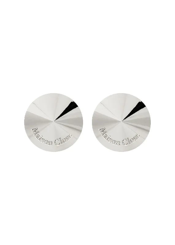 Final Clearance Les Fetiches Silver Nipple Pasties