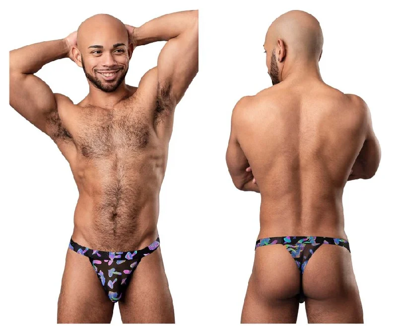 Lowest Price Male Power 433-294 Hazy Dayz Micro Thong Color Mushrooms