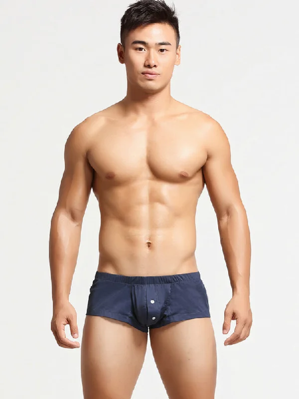 Hurry In Men’s Breathable Trunks with Button Fly
