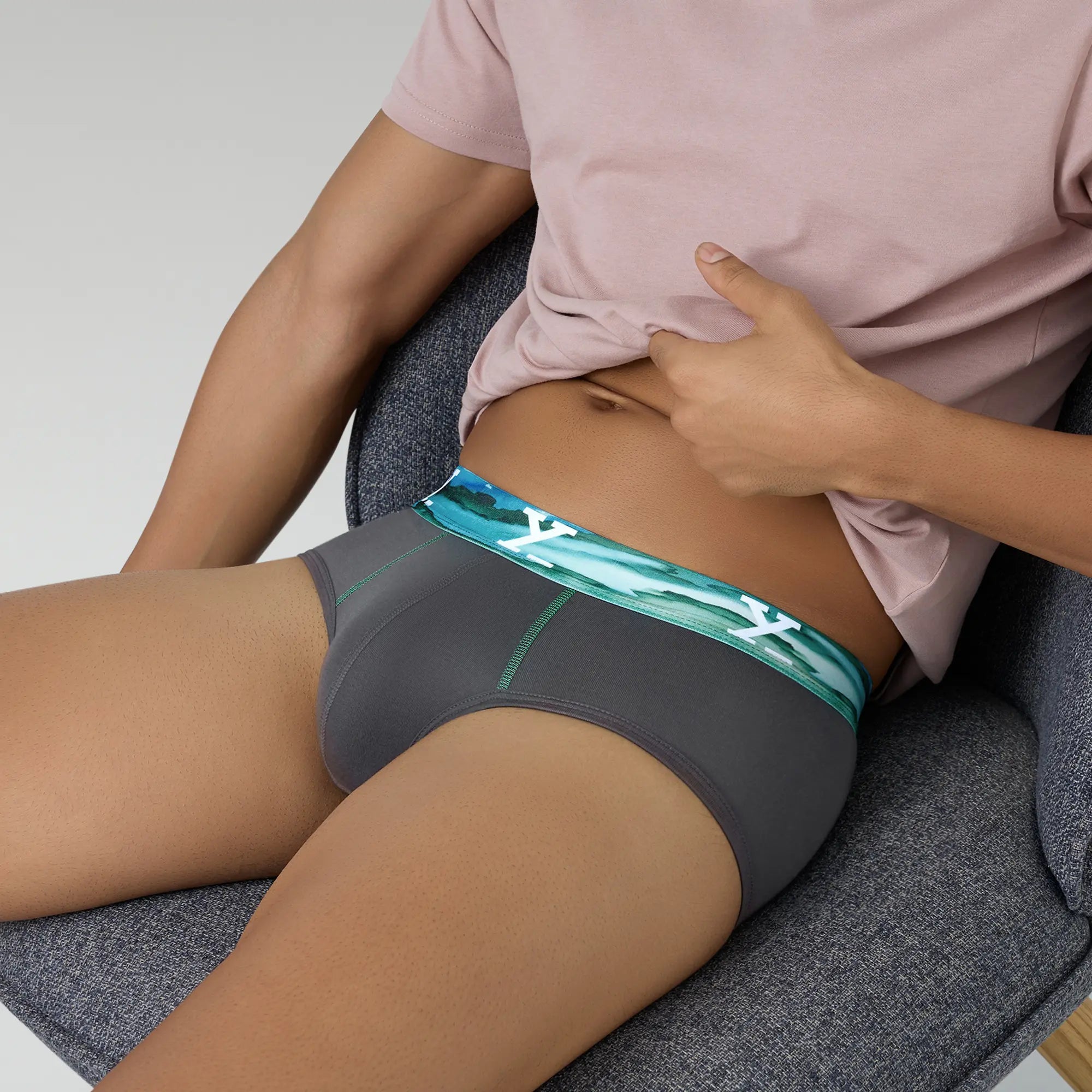Weekend Special Dynamo Modal Briefs Storm Grey