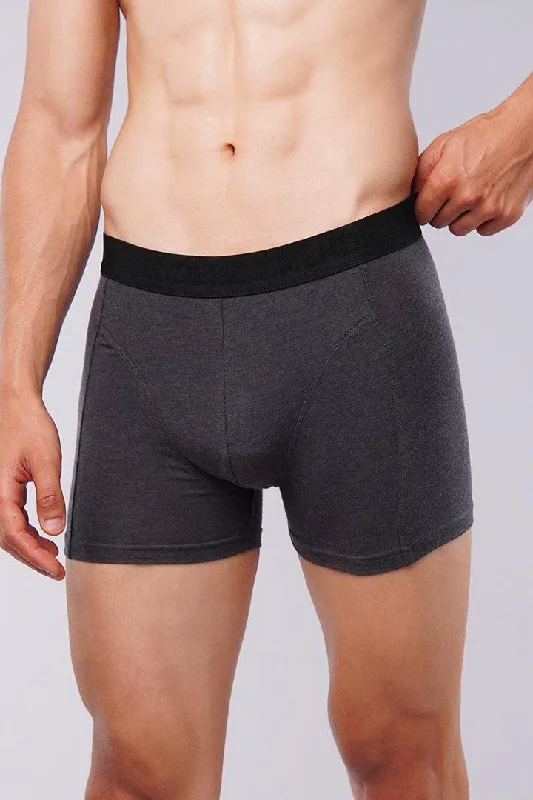Weekend Deals That Please Boxer Brief - Charcoal Grey
