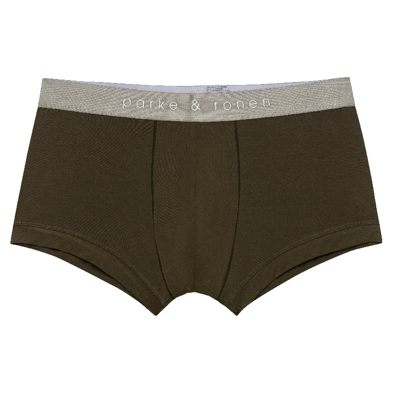 Super Deal Military Green Low Rise Trunk