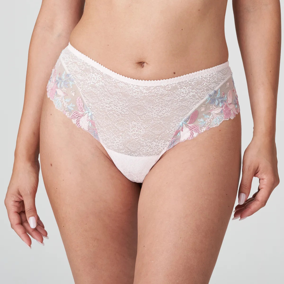 Weekend Bargains to Grab Mohala Luxury Thong In Pastel Pink - Prima Donna