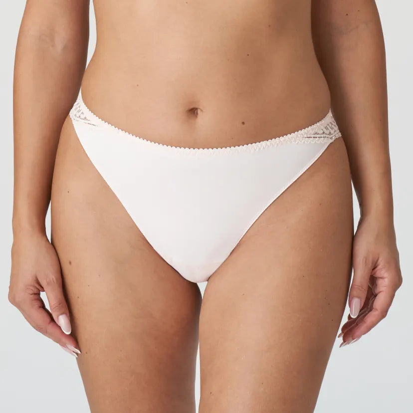 Deep Discounts Montara Thong In Crystal Pink -  Prima Donna