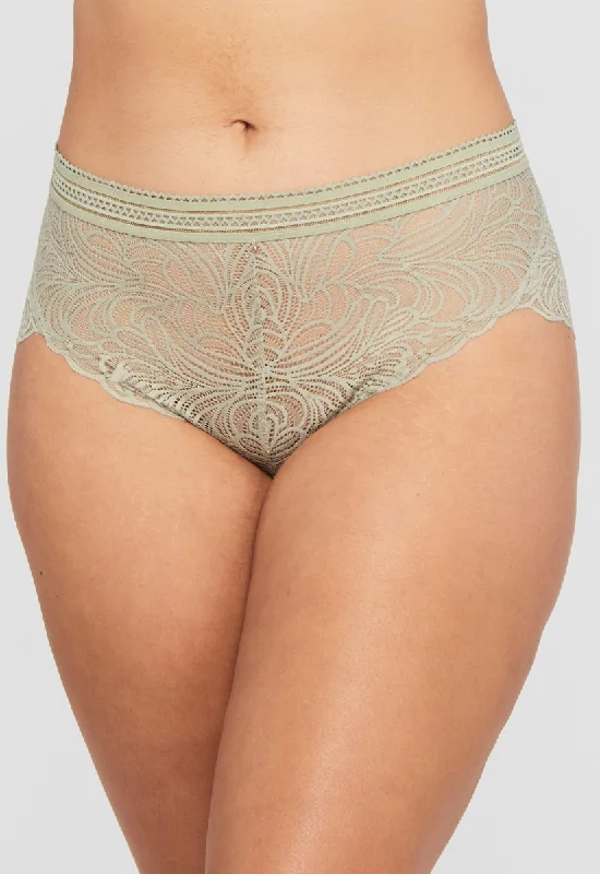 Weekend Special London Fog High Waist Panty Sage- 9456