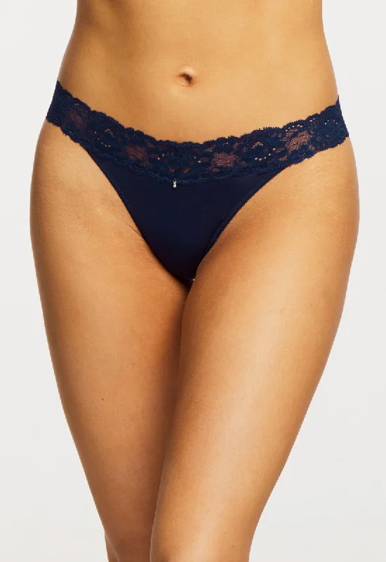 New Deal Thong Gemstone Blue- 9002