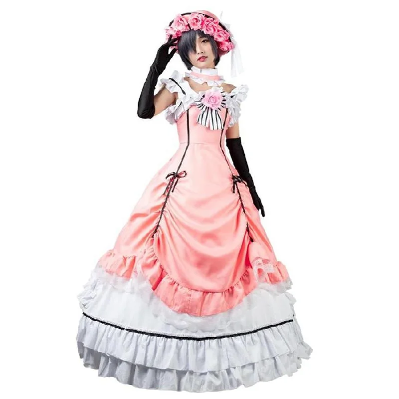 Black Butler Ciel Phantomhive Cosplay Costumes Lolita Dress mp004139