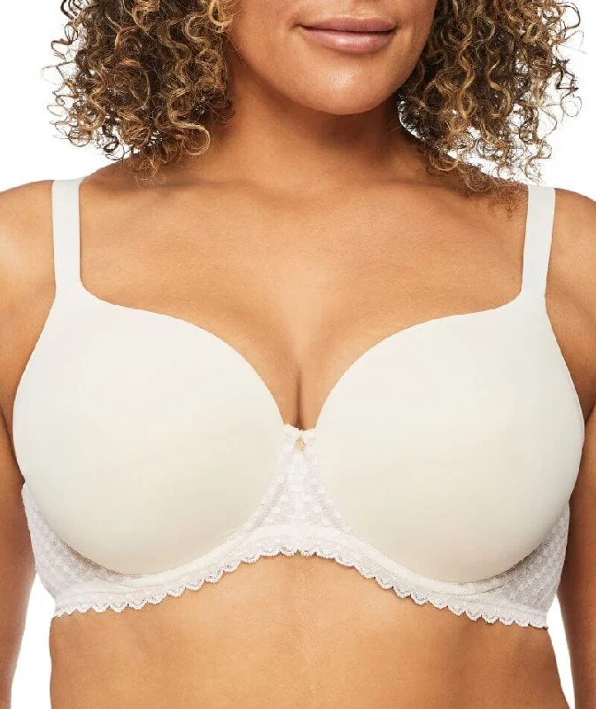 Nancy Ganz Revive Ava Lace Full Coverage Contour Bra - Pearl