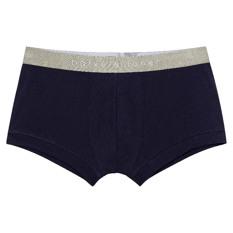 Weekend Savings Bonanza Navy Solid Low Rise Trunk