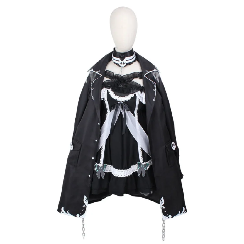 Weekend Bargains to Grab NIJISANJI Virtual YouTuber Uruha Rushia Cosplay Costume C02004 Weekend Bargains to Grab NIJISANJI Virtual YouTuber Uruha Rushia Cosplay Costume C02004