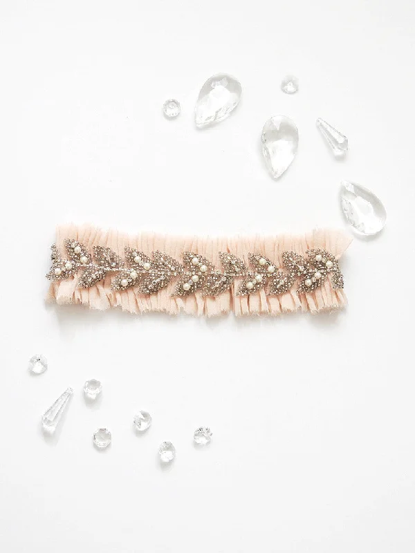 Bargain Blast Talia Silk Chiffon Adjustable Garter