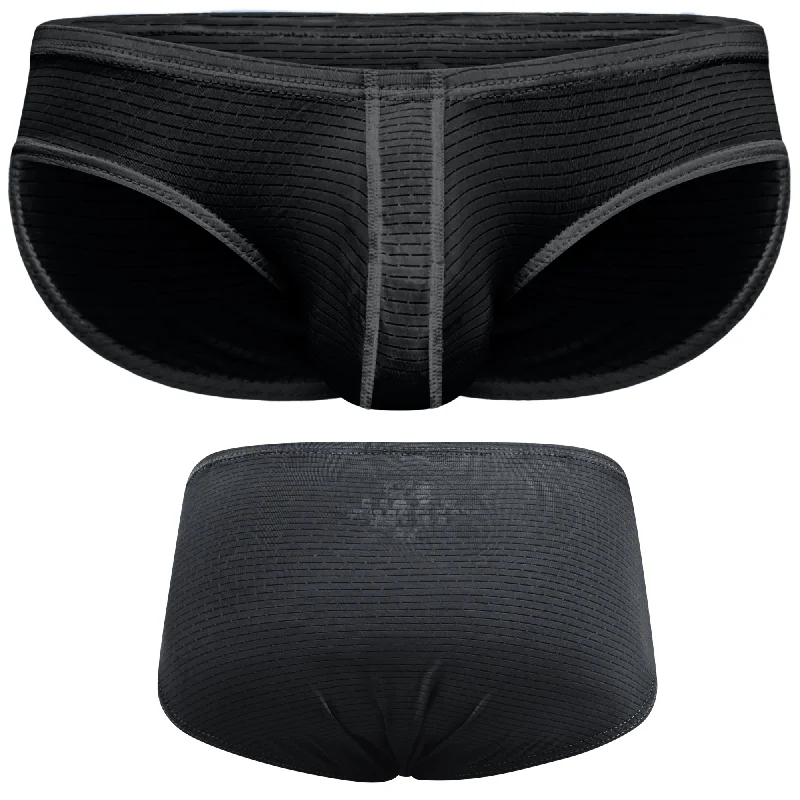 Weekend Specials to Indulge In Nylon 0in Low-Rise Bikini Briefs No Fly 1pk Black