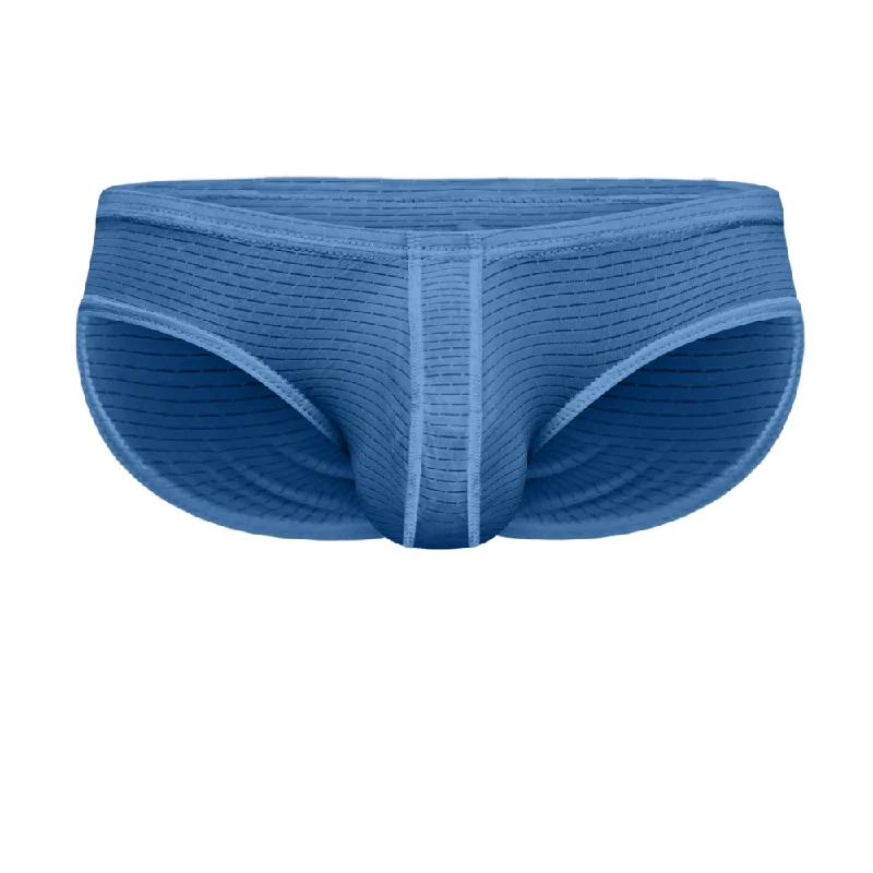 Big Deal Nylon 0in Low-Rise Bikini Briefs No Fly 1pk Blue