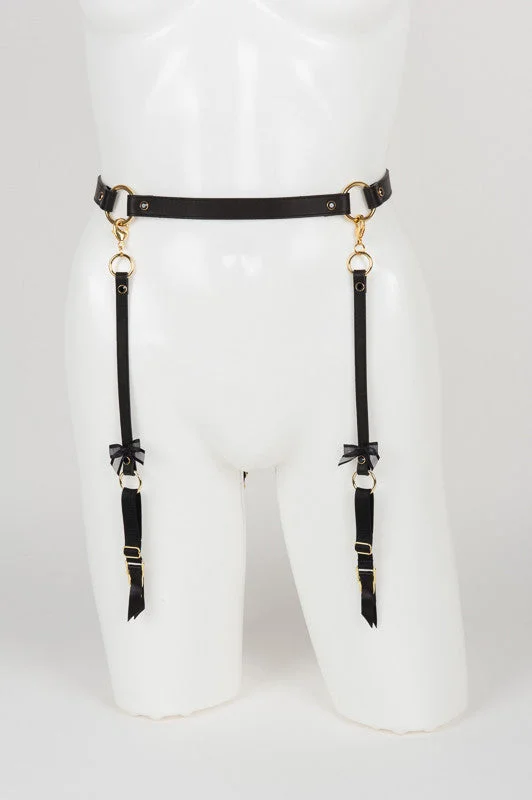 Epic Deals Onyx Garter Belt