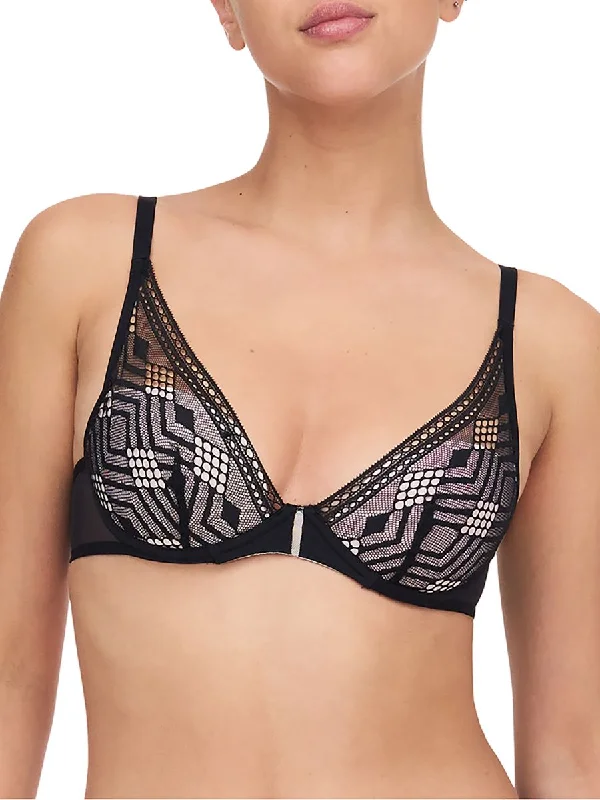 Anniversary Sale Ondine Plunge T-Shirt Bra - Black