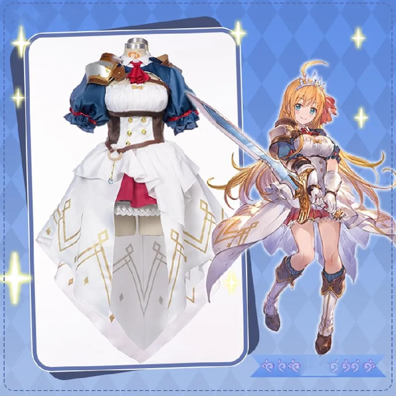 Princess Connect! Re:Dive Pecoline / Eustiana von Astraea Dress Cosplay Costume