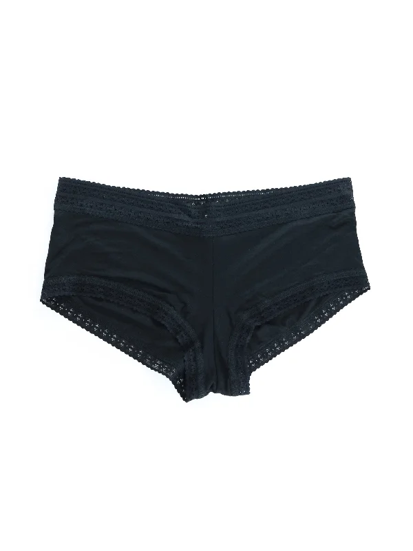 Price Drop Plus Size DreamEase™ Boyshort Exclusive Black
