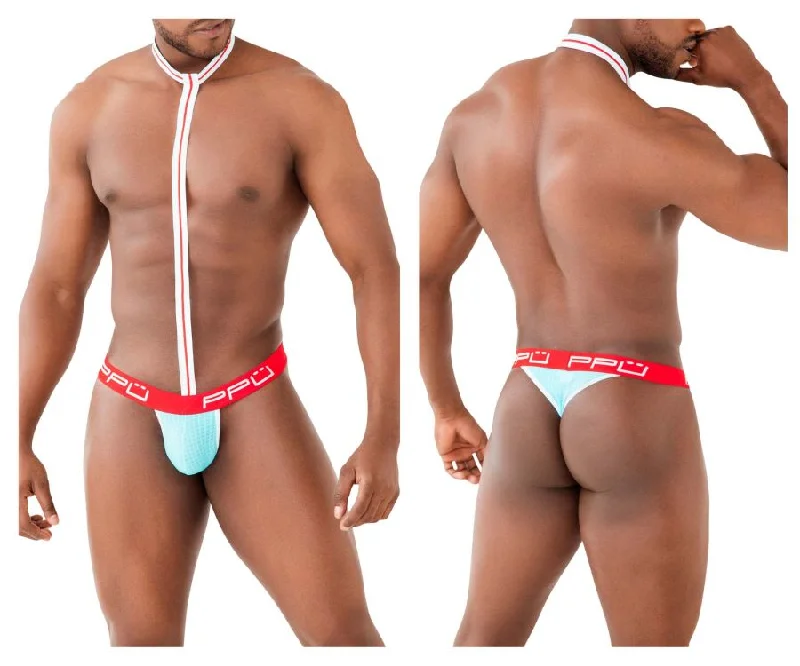 Lowest Price PPU 2302 Harness Thongs Color Aqua