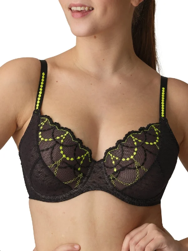 Tepito Padded Heartshape Bra - Dark Glow