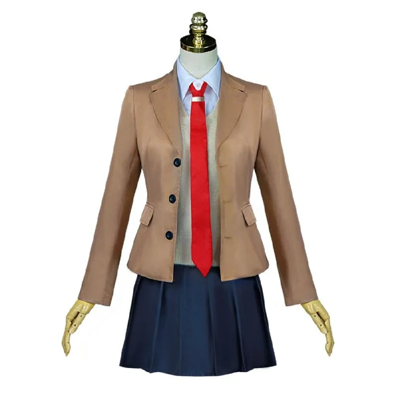 Weekend Offers You Can't Ignore Rascal Does Not Dream of Bunny Girl Senpai Mai Sakurajima School Uniform Cosplay Costume Weekend Offers You Can't Ignore Rascal Does Not Dream of Bunny Girl Senpai Mai Sakurajima School Uniform Cosplay Costume
