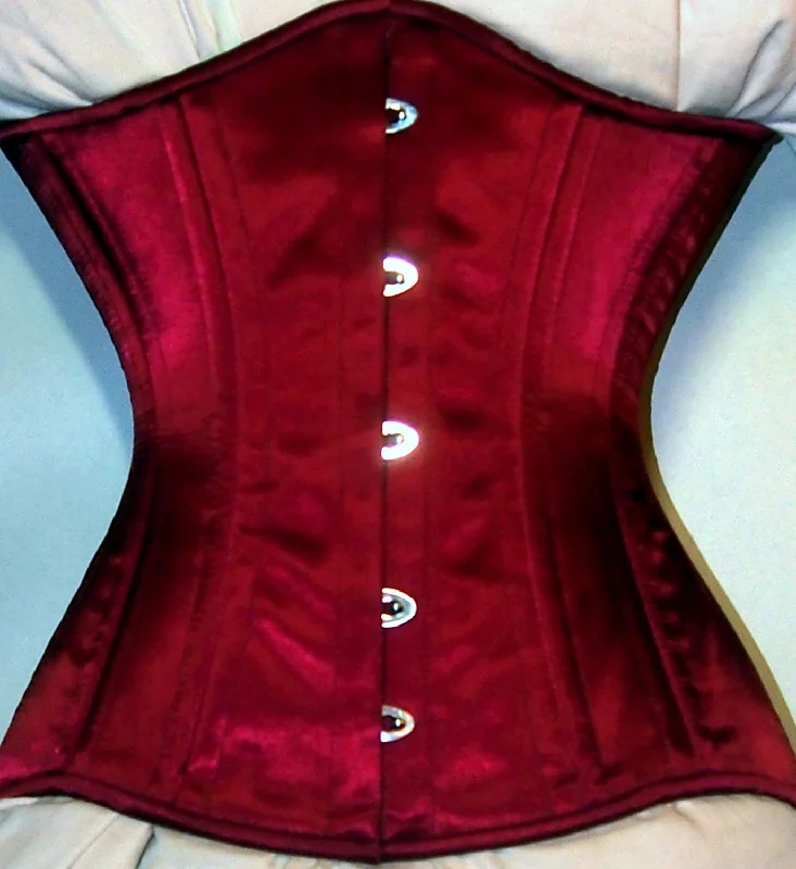 Daily Deals Real double row steel boned underbust corset from satin. Real waist training corset for tight lacing. Black, white, red, pink and other colors Daily Deals Real double row steel boned underbust corset from satin. Real waist training corset for tight lacing. Black, white, red, pink and other colors
